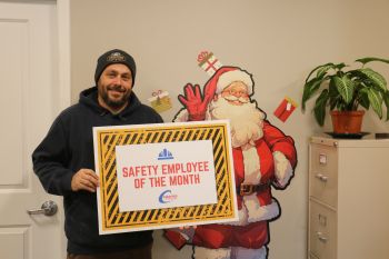 Ted Retzl December Safety Award Recipient Jpg