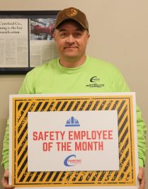 Travis Petersen March Safety Award Recipient Jpg