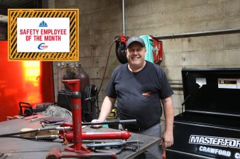 Jeff Bodeen August Safety Award Recipient
